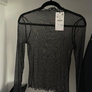 Mesh Zara top